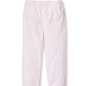 Petite Plume Pink Gingham Pajama Pants Sz 12
